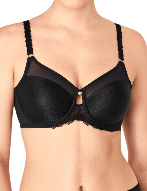 10185400 Triumph Azalea Florale Non-Padded Bra - 10185400 Black