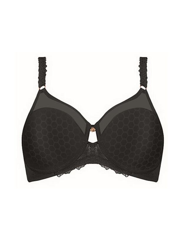 10185400 Triumph Azalea Florale Non-Padded Bra - 10185400 Black