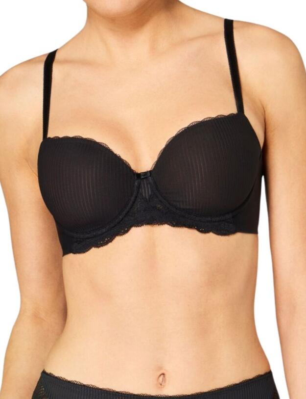 10190284 Triumph Modern Feeling Wired Padded Bra - 10190284 Black