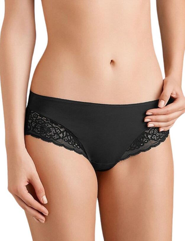 10181552 Triumph Amourette Spotlight Hipster Brief - 10181552 Black