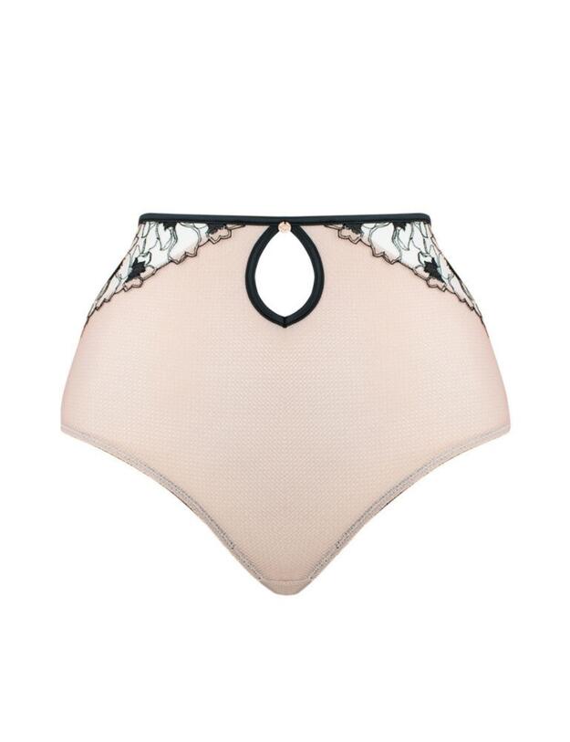 ST001208 Scantilly by Curvy Kate Heart Throb High Waist Brief - ST001208 Blush/Black