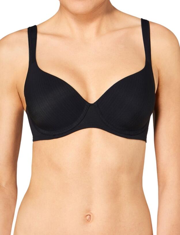 Triumph Modern Soft + Cotton Wired Padded Black