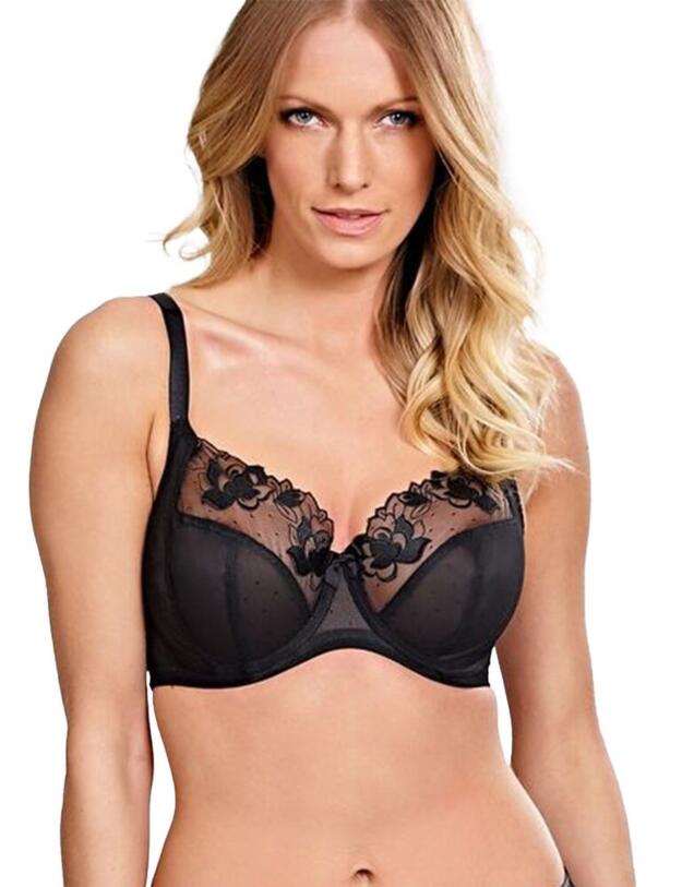 9725 Panache Alissa Full Cup Bra - 9725 Black