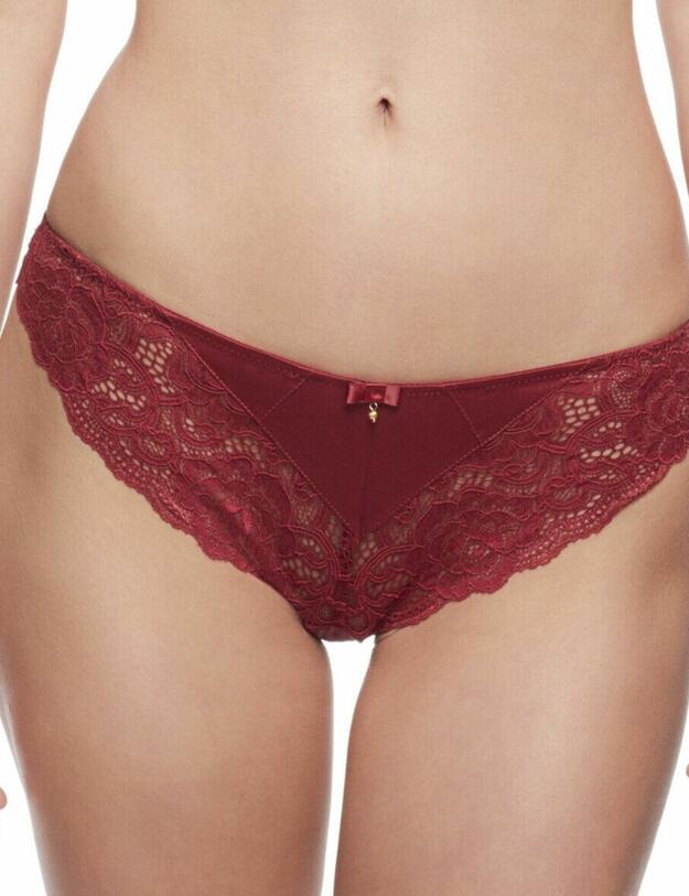 9242 Panache Quinn Brazilian Brief - 9242 Scarlet