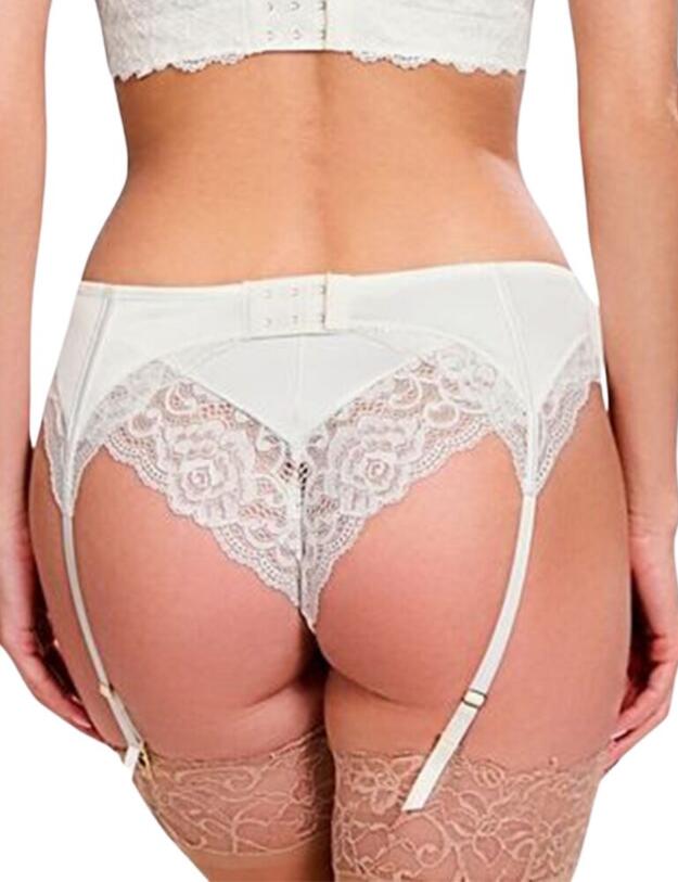 9243 Panache Quinn Suspender Belt - 9243 Ivory