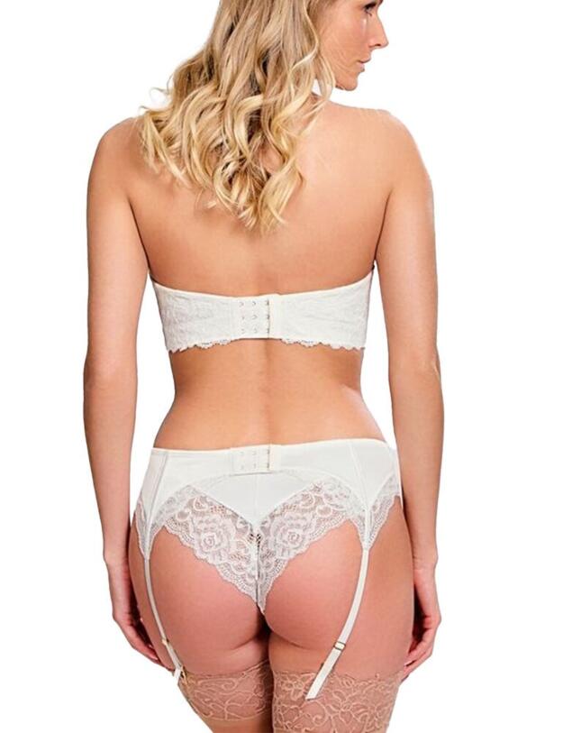 9243 Panache Quinn Suspender Belt - 9243 Ivory