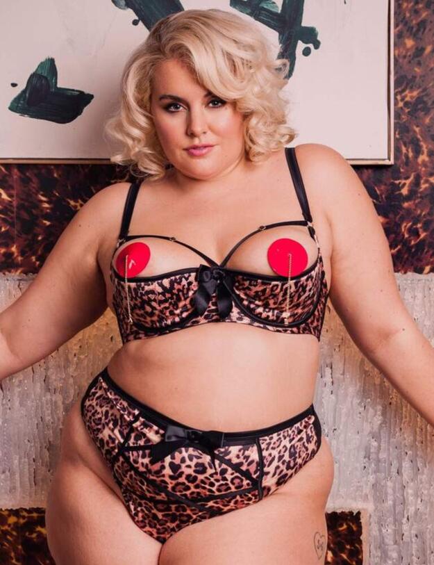 PPFHCC020 Playful Promises Felicity Hayward Orchard High Waist Thong Knicker  - PPFH020/PPFHCC020 Leopard