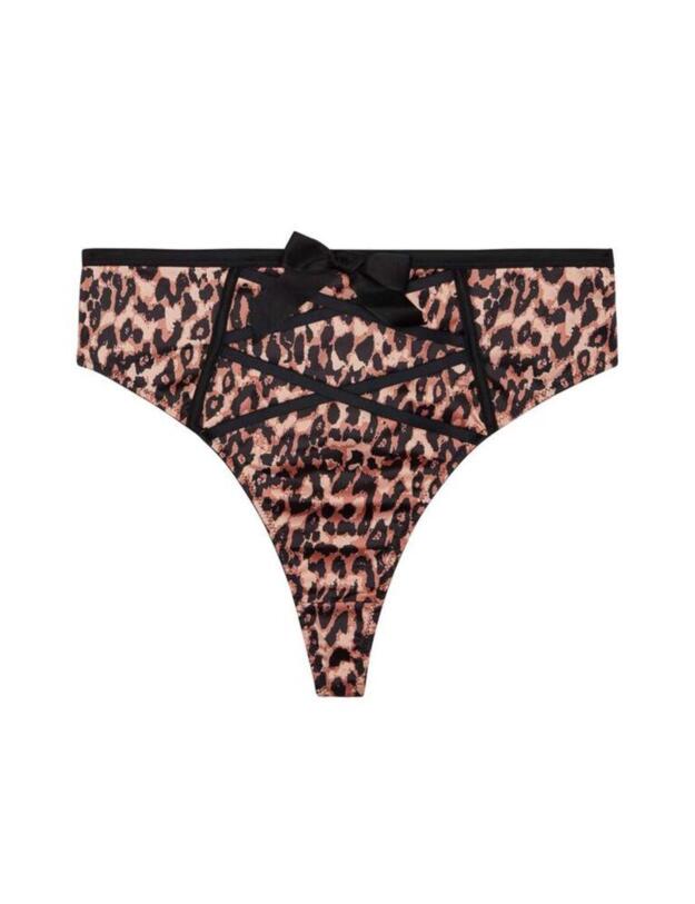 PPFHCC020 Playful Promises Felicity Hayward Orchard High Waist Thong Knicker  - PPFH020/PPFHCC020 Leopard