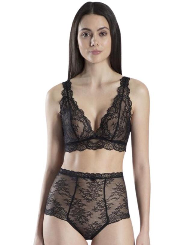 Aubade Danse Des Sens Triangle Bra Black