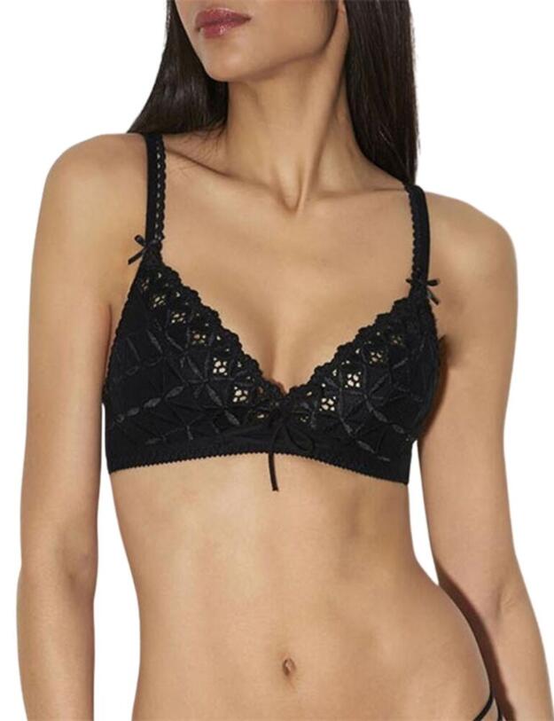 5010-4 Aubade Bahia Triangle Bra - 5010-4 Black