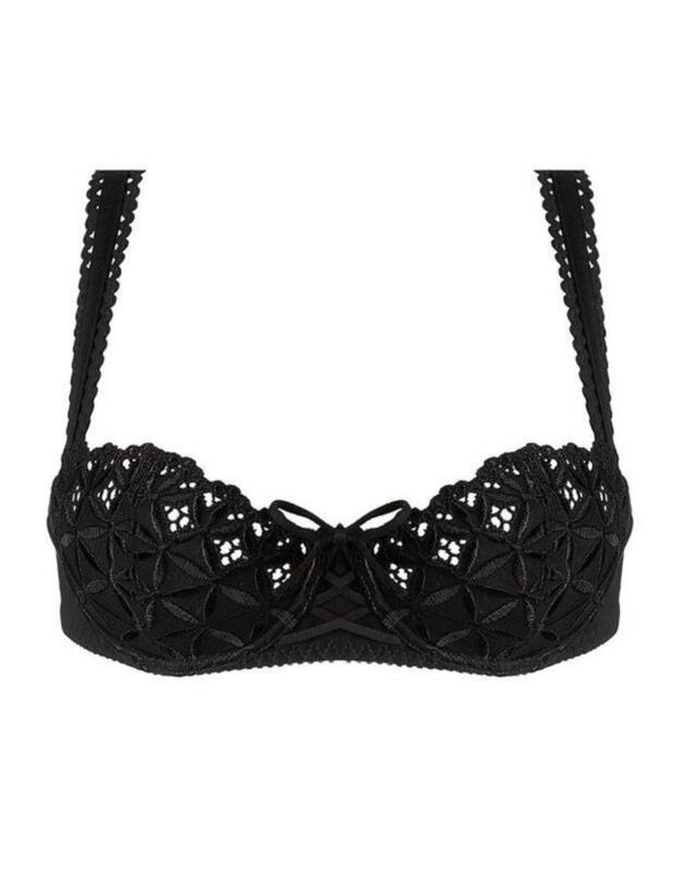 5014 Aubade Bahia Half Cup Bra - 5014 Black