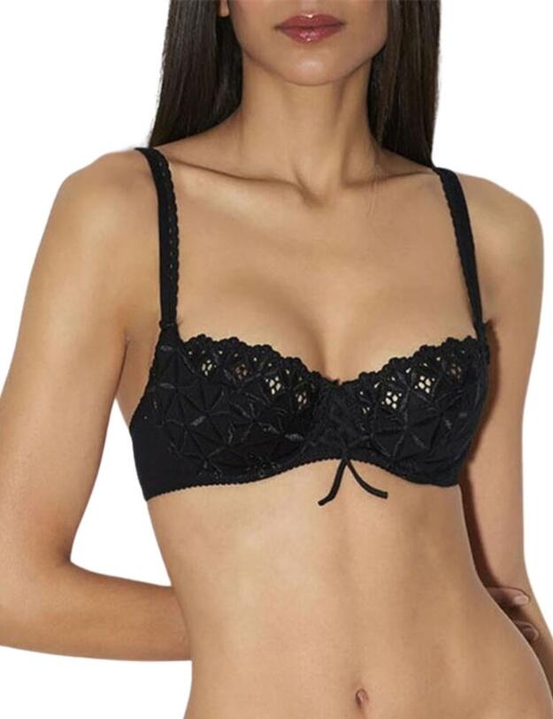 5015-3 Aubade Bahia 3/4 Cup Bra - 5015-3 Black