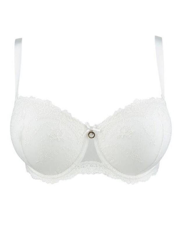 HC06-02 Aubade Belle D'ispahan Moulded Bandeau Bra - HC06-02 Perle