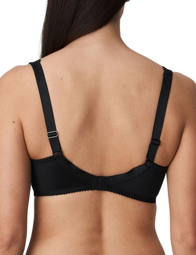 0162120/21 Prima Donna Madison Underwired Full Cup Bra - 0162120/21 Crystal Black