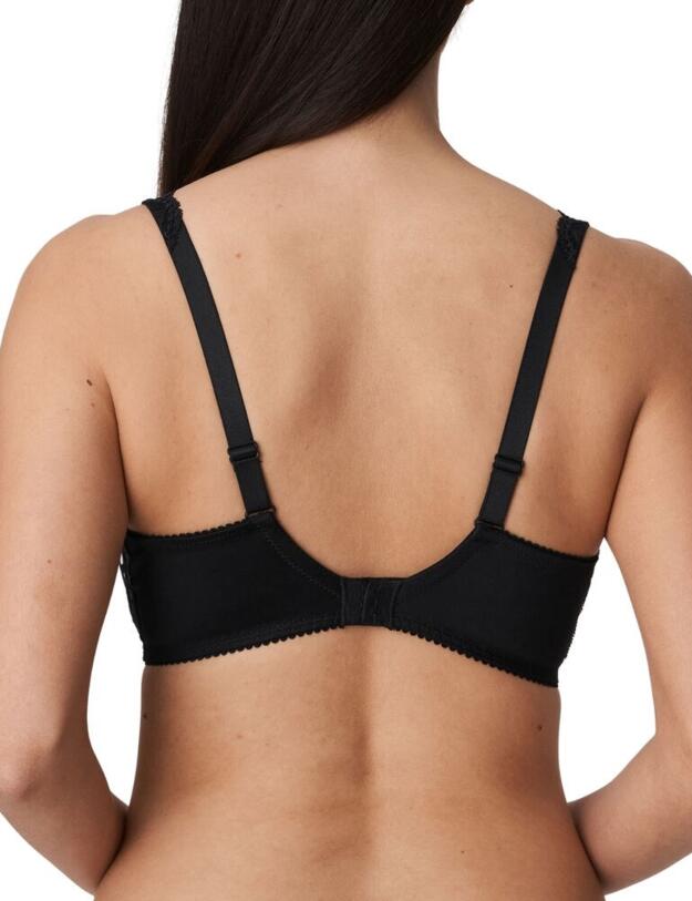 0262121 Prima Donna Madison Padded Heart Shaped Bra - 0262121 Crystal Black