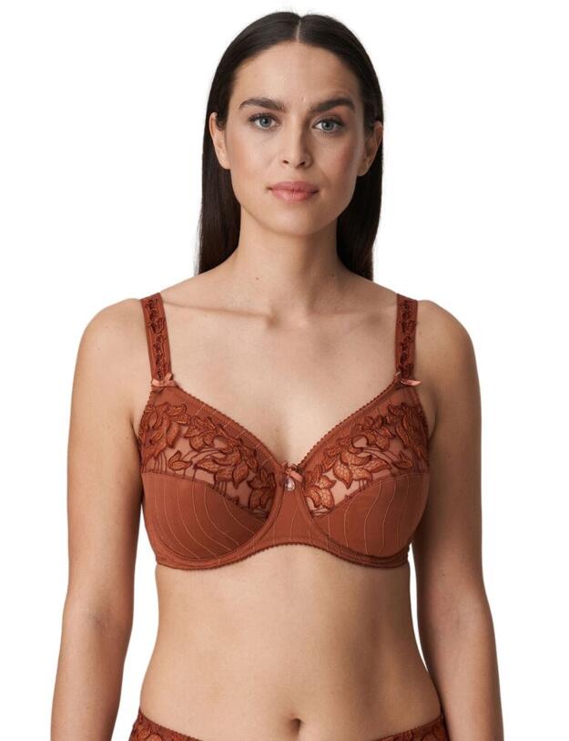 0161817 Prima Donna Deauville Comfort Full Cup Bra - 0161817 Cinnamon