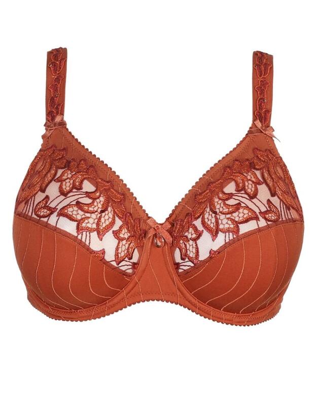 0161817 Prima Donna Deauville Comfort Full Cup Bra - 0161817 Cinnamon