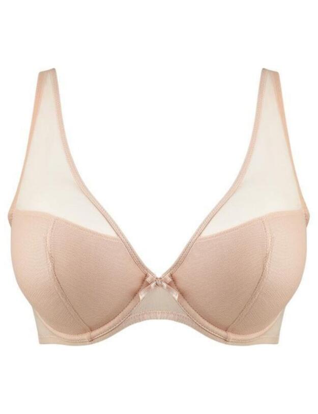 FM12-02 Aubade Nudessence Comfort Triangle Bra - FM12-02 Nude D'ete