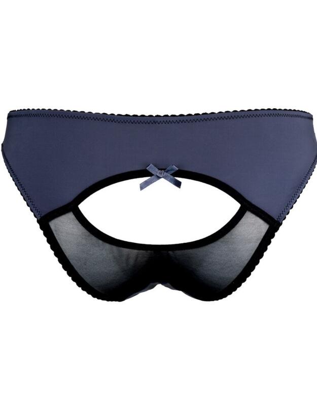 51003 Contradiction by Pour Moi Hook Up Brief - 51003 Platinum/Black