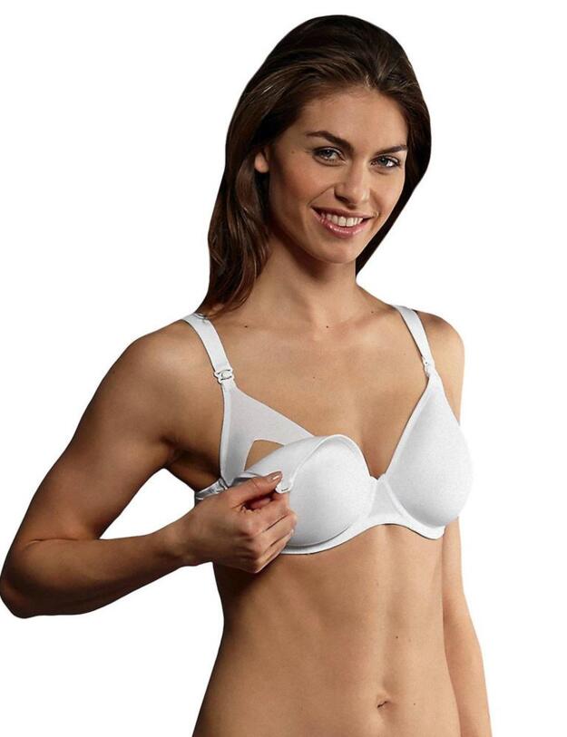 Anita Maternity Miss Anita Underwired Nursing Bra with Spacer Cups White