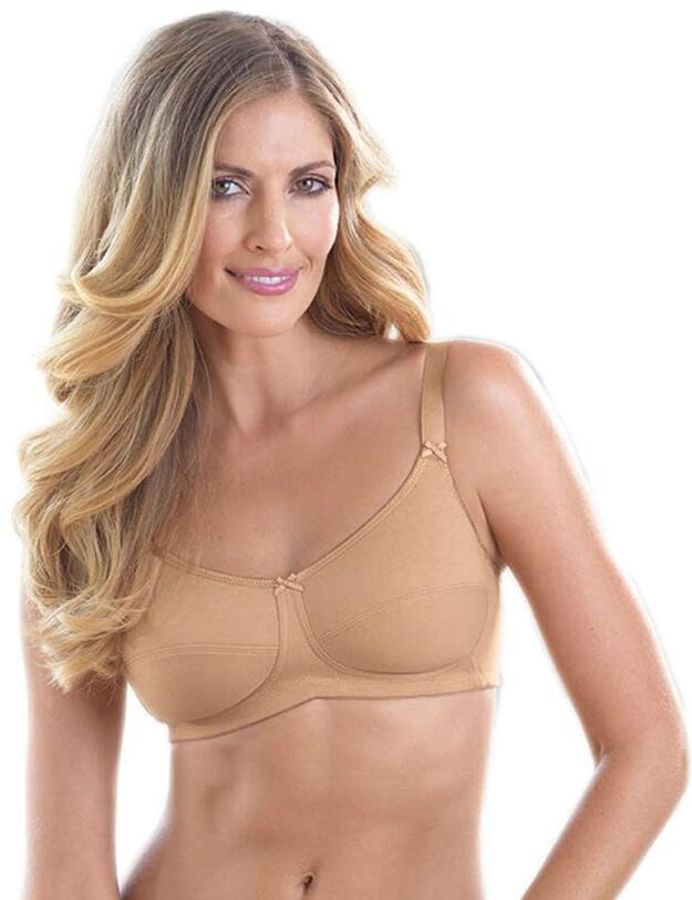 5301X Anita Care Allie Cotton Post Mastectomy Bra - 5301X Deep Sand