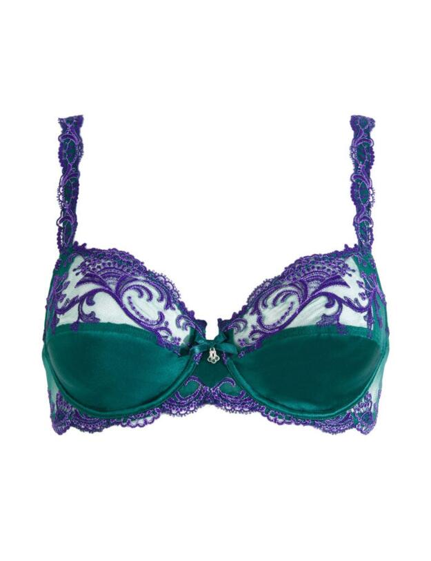 ACC6080 Lise Charmel Splendeur Soie Full Cup Bra - ACC6080 Splendeur Turquoise