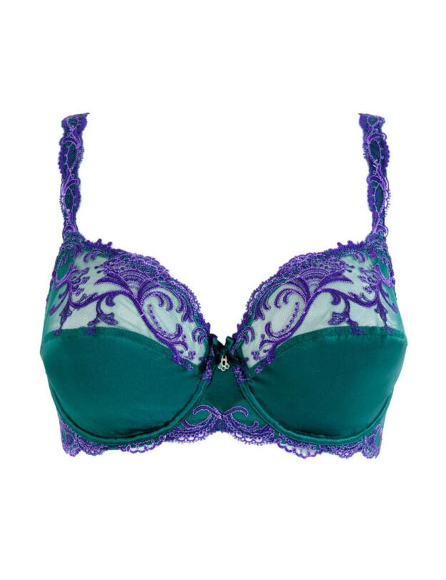 ACC6080 Lise Charmel Splendeur Soie Full Cup Bra - ACC6080 Splendeur Turquoise