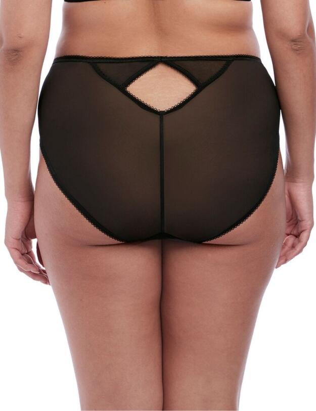 4466 Elomi Roxanne Cheeky Brief - 4466 Black