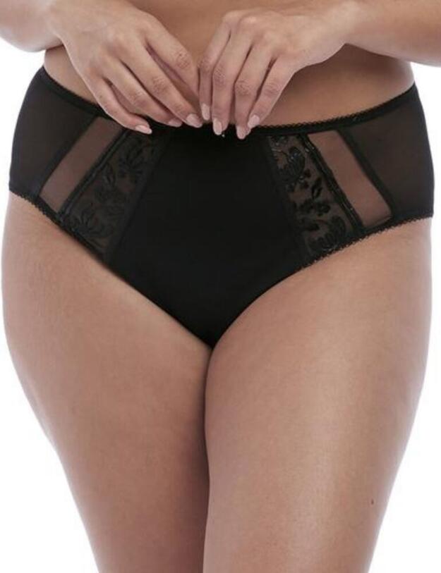 4466 Elomi Roxanne Cheeky Brief - 4466 Black