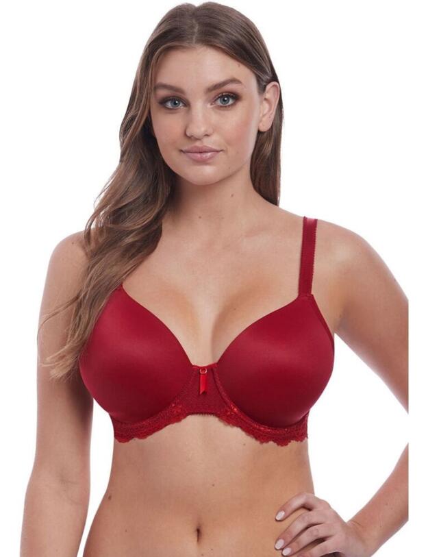 5490 Freya Expression Demi Plunge Bra - 5490 Ruby