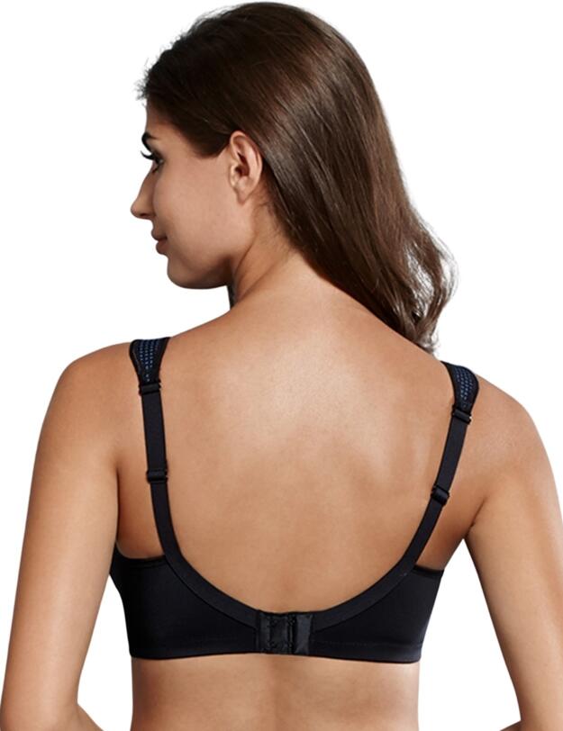 5763X Anita Care Clara Art Post Mastectomy Bra Bilateral - 5763X Black