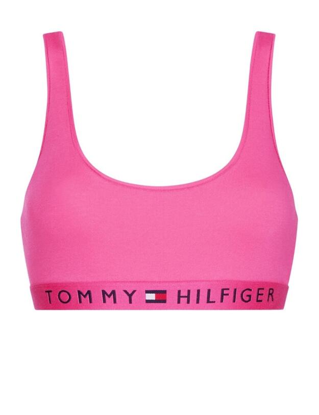 UW0UW02037 Tommy Hilfiger Tommy Original Bralette Bra - UW0UW02037 Magenta