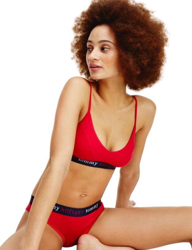 Tommy Hilfiger Bralette Bra Tango Red