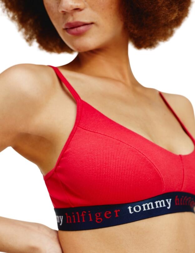 Tommy Hilfiger Bralette Bra Tango Red