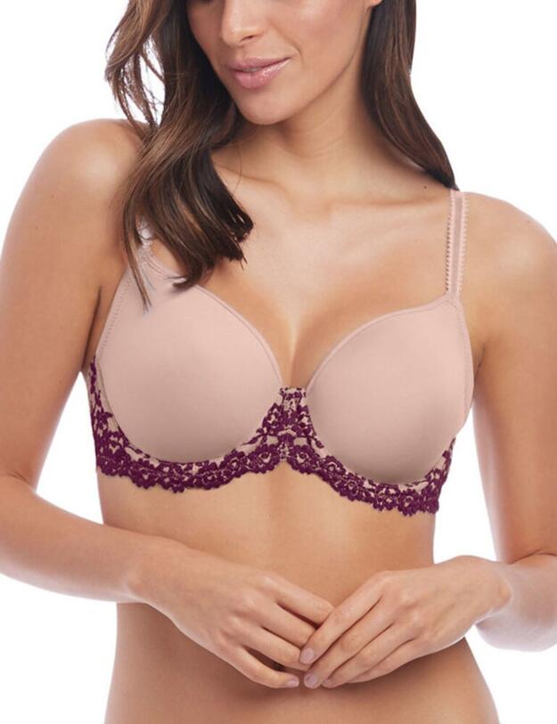 853191 Wacoal Embrace Lace Contour Bra - 853191 Sphinx Pickled Beet