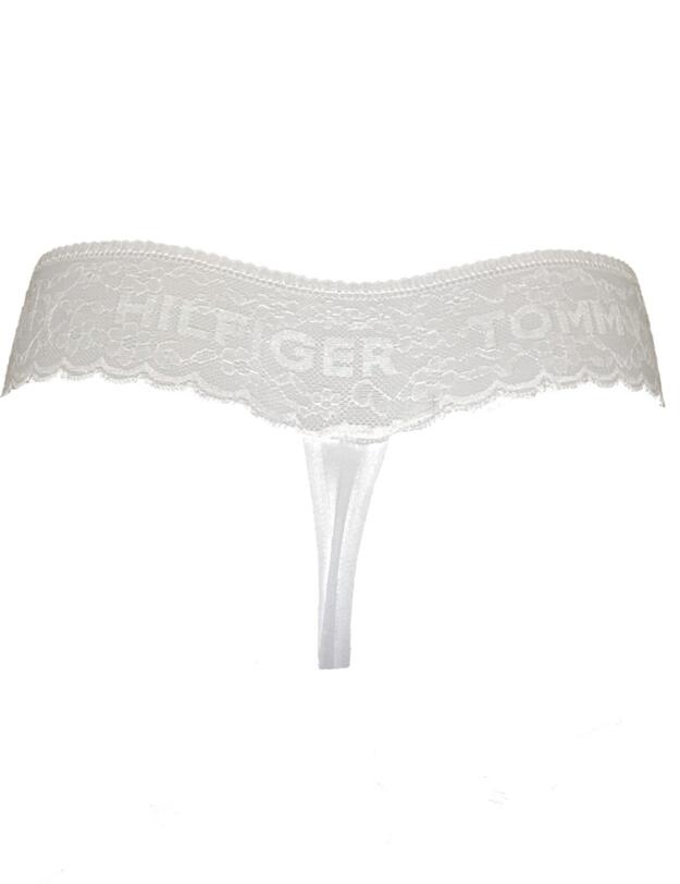 UW0UW02036 Tommy Hilfiger 3 Pack Thong - UW0UW02036 Emerald/Magenta/White