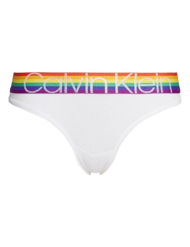 000QF6011E Calvin Klein Tanga Brief - QF6011E White
