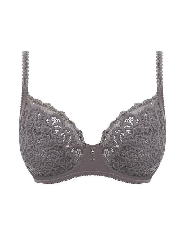 136001 Wacoal Lace Essentiel Fuller Figure Bra - 136001 Soft Grey