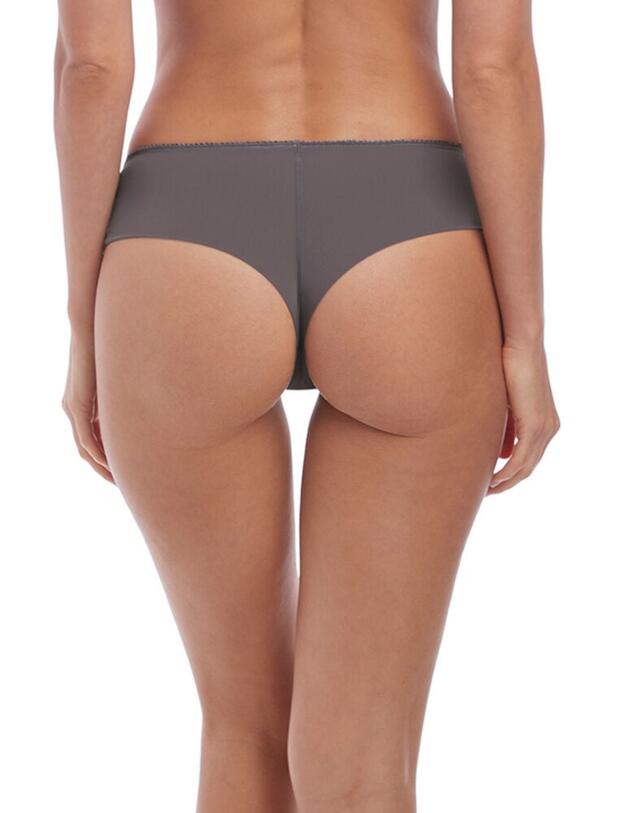 136007 Wacoal Lace Essentiel Tanga Brief - 136007 Soft Grey