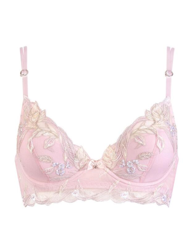 ACG6712 Lise Charmel Frisson Vegetal Underwired Triangle Bra - ACG6712 Rose