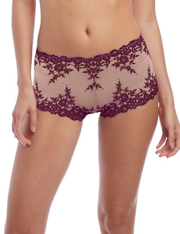 067491 Wacoal Embrace Lace Boyshort - 067491 Sphinx Pickled Beet