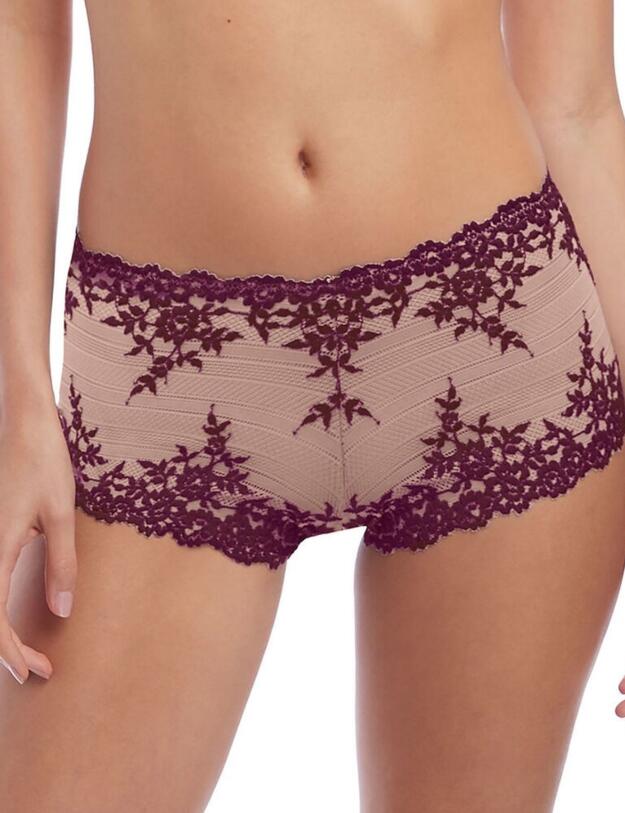 067491 Wacoal Embrace Lace Boyshort - 067491 Sphinx Pickled Beet