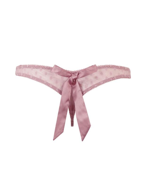 ROX-015-04 Coco de Mer Muse Roxanne Thong - ROX-015-04 Pink
