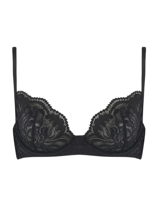 SNA-005-01 Coco de Mer Muse Serena Plunge Bra - SNA-005-01 Black