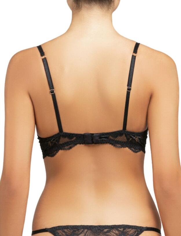 SNA-005-01 Coco de Mer Muse Serena Plunge Bra - SNA-005-01 Black