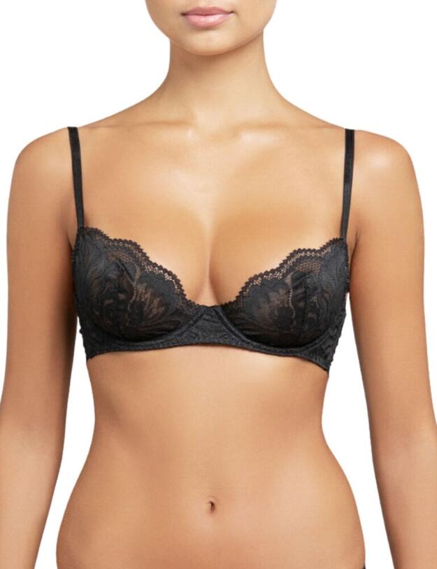 SNA-005-01 Coco de Mer Muse Serena Plunge Bra - SNA-005-01 Black