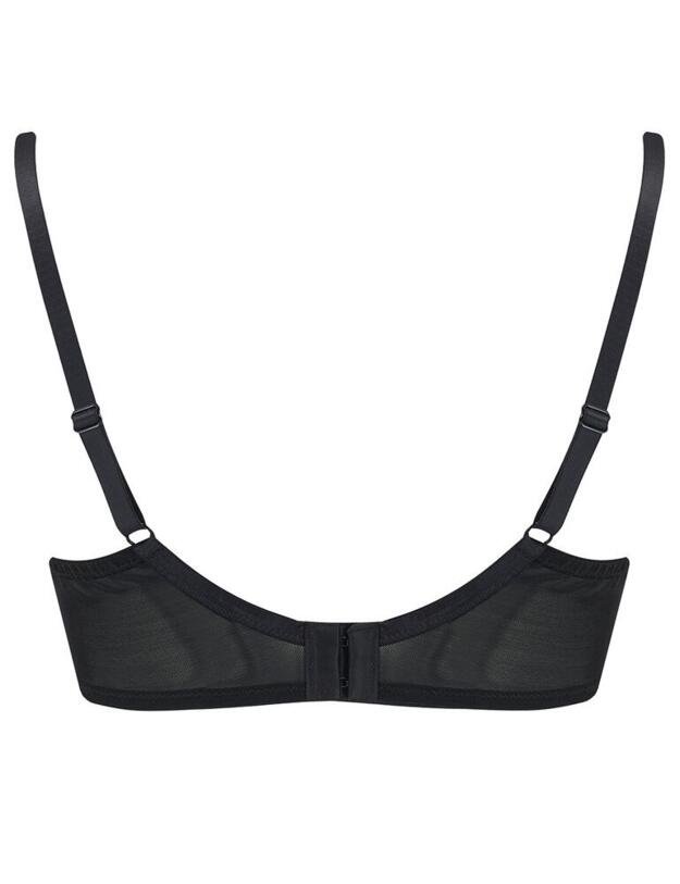 16202 Contradiction by Pour Moi Voila Underwired Bra - 16202 Pink/Black