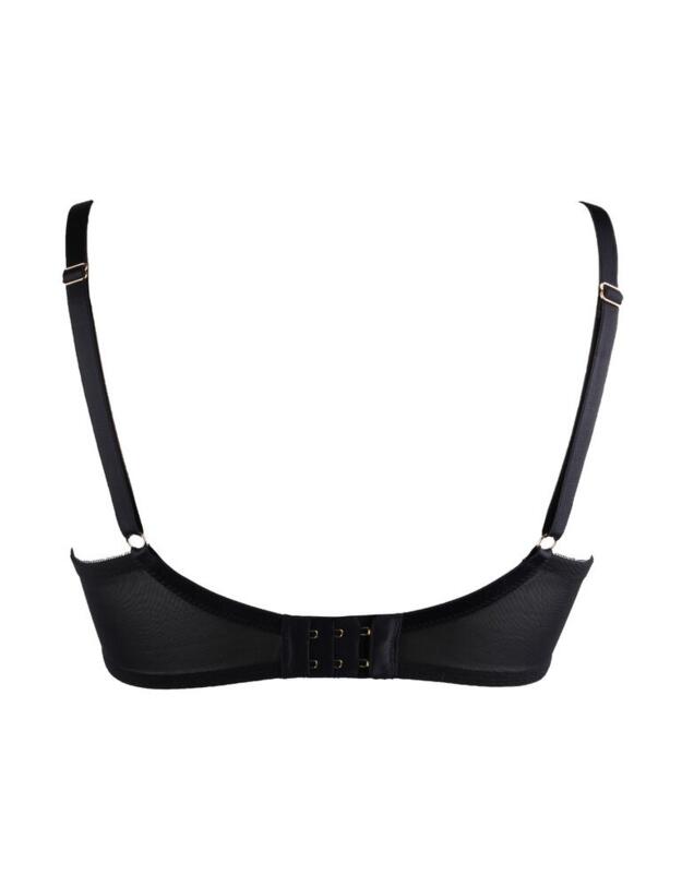 16102 Pour Moi Sensation Balcony Bra - 16102 Black/Cobalt