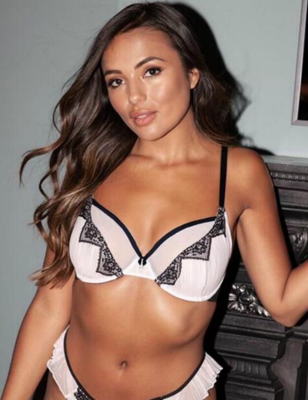 16202 Contradiction by Pour Moi Voila Underwired Bra - 16202 Pink/Black