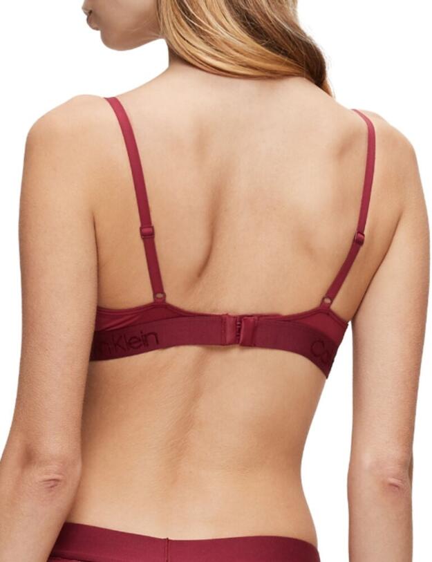 000QF5464E Calvin Klein Lightly Lined Demi Bra - QF5464E Raspberry Jam